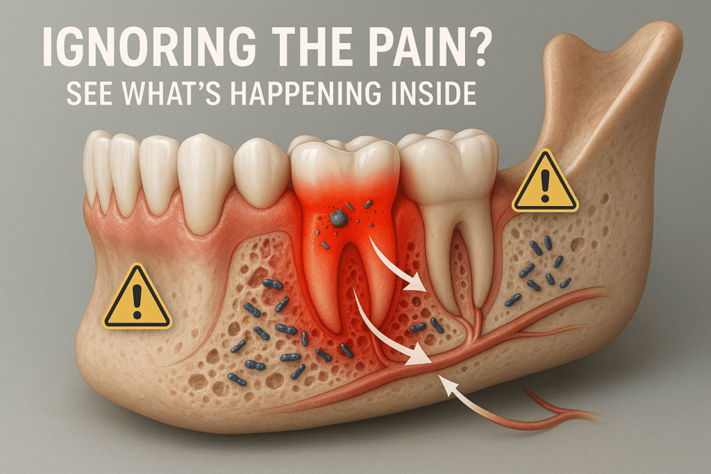 Infected Tooth Diagram