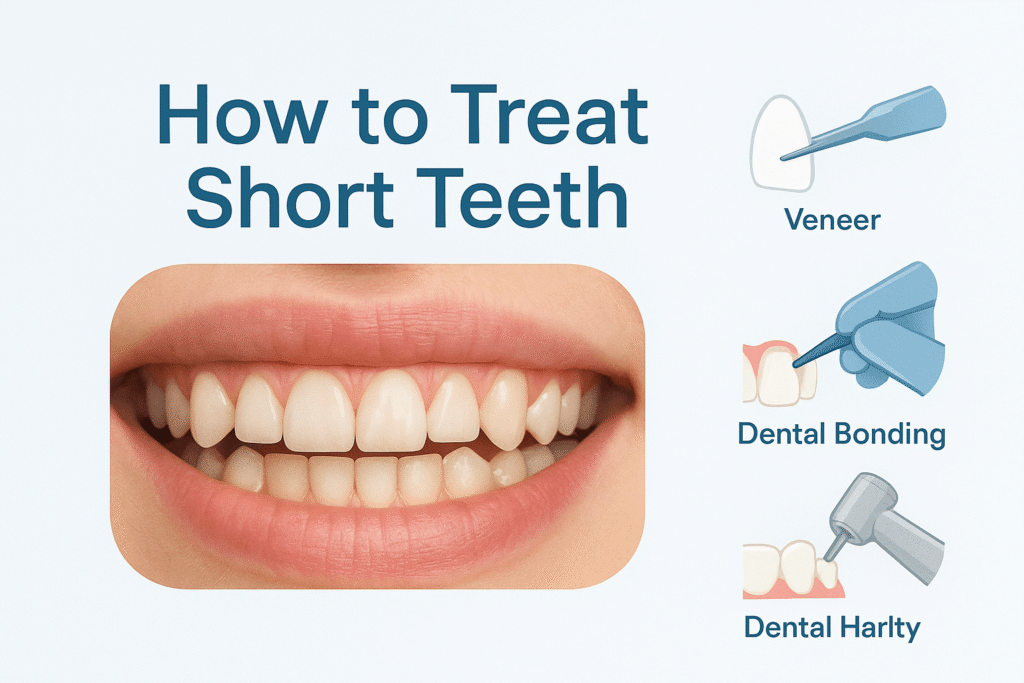 How to treat short teeth